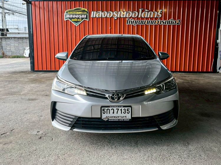 Toyota Altis 2017 1.6 G Sedan เบนซิน ไม่ติดแก๊ส เกียร์อัตโนมัติ เทา รูปที่ 2