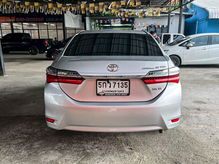 Toyota Altis 2017 1.6 G Sedan เบนซิน ไม่ติดแก๊ส เกียร์อัตโนมัติ เทา รูปที่ 4