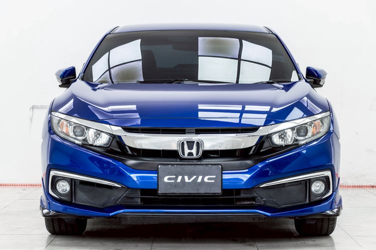 Honda Civic 2020 1.8 EL i-VTEC Sedan เบนซิน ไม่ติดแก๊ส เกียร์อัตโนมัติ น้ำเงิน รูปที่ 4