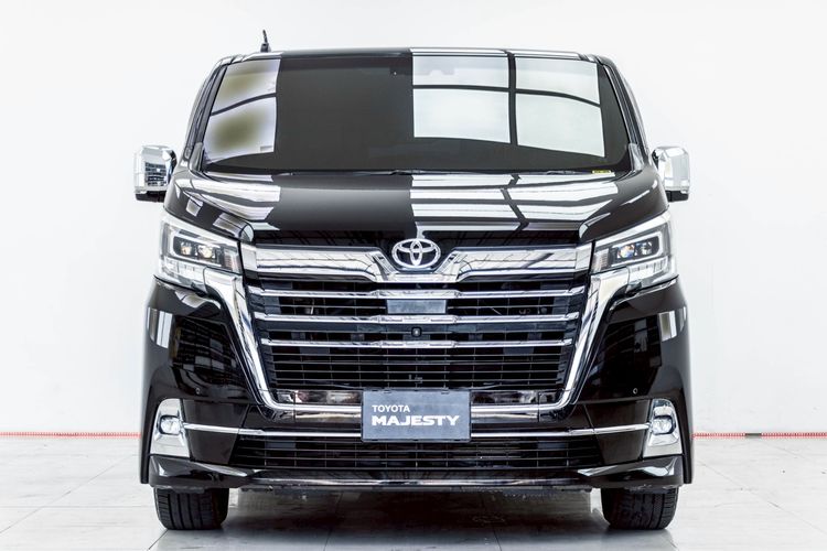 Toyota Majesty 2020 2.8 Grande Utility-car ดีเซล ไม่ติดแก๊ส เกียร์อัตโนมัติ ดำ รูปที่ 4