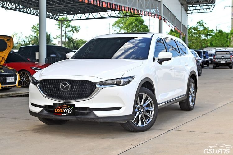 รถ Mazda CX-8 2.5 SP Exclusive สี ขาว