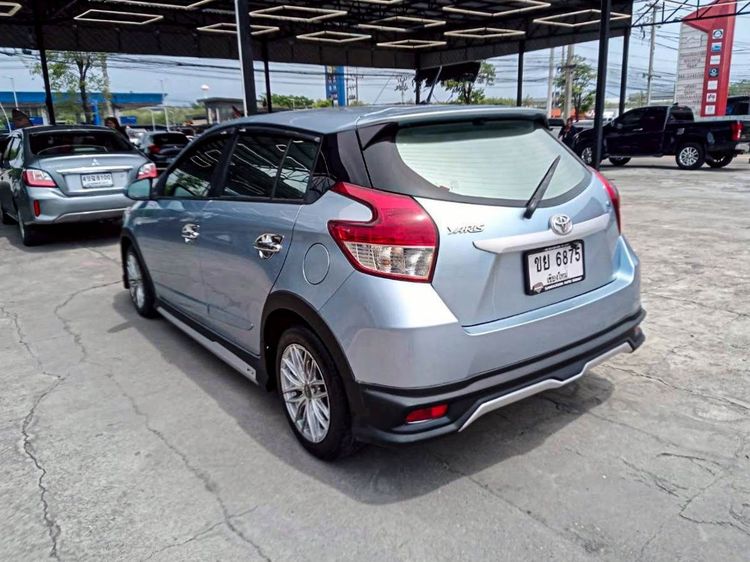 Toyota Yaris 2013 1.2 E Sedan เบนซิน ไม่ติดแก๊ส เกียร์อัตโนมัติ เทา รูปที่ 3