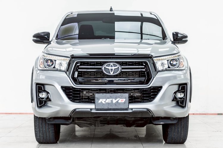 Toyota Hilux Revo 2020 Smart Cab Prerunner 2x4 2.4 Rocco Pickup ดีเซล ไม่ติดแก๊ส เกียร์อัตโนมัติ เทา รูปที่ 4