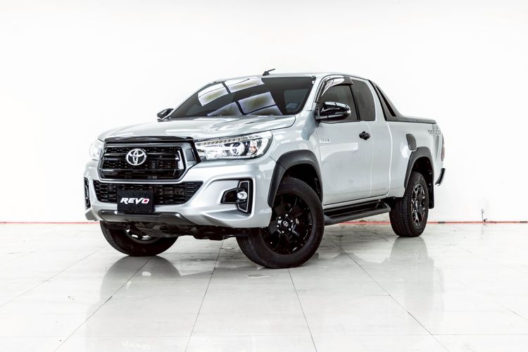 Toyota Hilux Revo 2020 Smart Cab Prerunner 2x4 2.4 Rocco Pickup ดีเซล ไม่ติดแก๊ส เกียร์อัตโนมัติ เทา