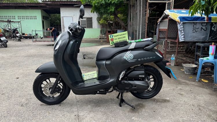 HONDA Scoopy ล้อแม็กซ์สภาพรถเดิมๆ  เครื่องดีมาก สีสวยมาก ต้องมาดูของจริงมีสถานที่ให้ทดลองขับขี่ก่อนซื้อ รูปที่ 3