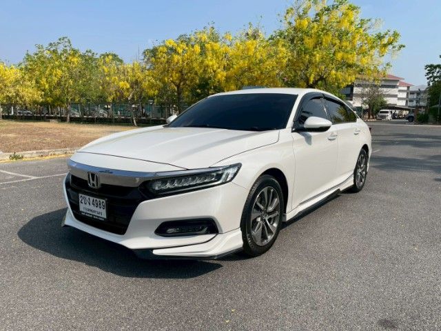 Honda Accord 2021 1.5 Turbo EL Sedan เบนซิน ไม่ติดแก๊ส เกียร์อัตโนมัติ ขาว รูปที่ 2