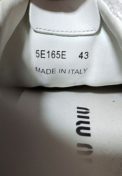 รองเท้าผ้าใบ New Balance x Miu Miu รูปที่ 5