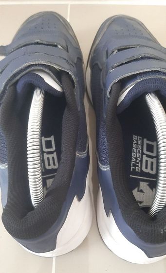 รองเท้า Descente basrball สีน้ำเงิน แถบทอง ขนาด EU 42.5 ความยาว 27.5 ซม.  รูปที่ 3