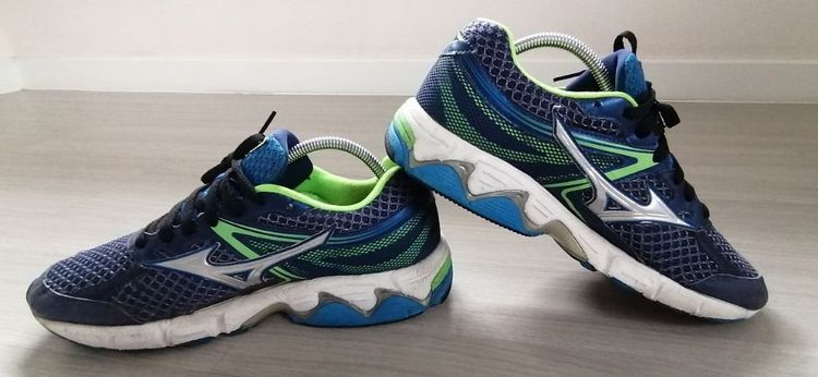 รองเท้า Mizuno Wave Connect 3 สีน้ำเงิน ขนาด EU 42 ความยาว 27 ซม. รูปที่ 12