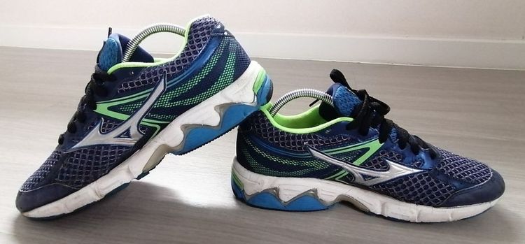 รองเท้า Mizuno Wave Connect 3 สีน้ำเงิน ขนาด EU 42 ความยาว 27 ซม. รูปที่ 13