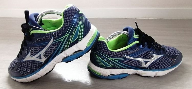 รองเท้า Mizuno Wave Connect 3 สีน้ำเงิน ขนาด EU 42 ความยาว 27 ซม. รูปที่ 10