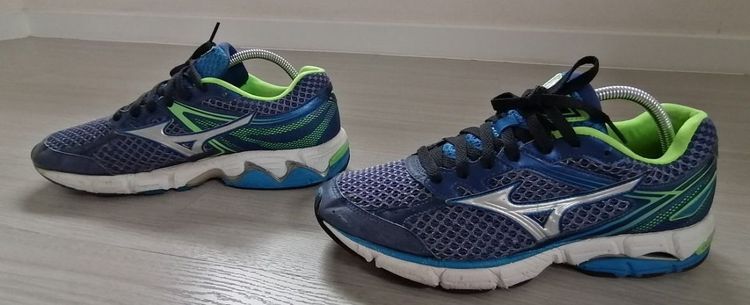 รองเท้า Mizuno Wave Connect 3 สีน้ำเงิน ขนาด EU 42 ความยาว 27 ซม. รูปที่ 9