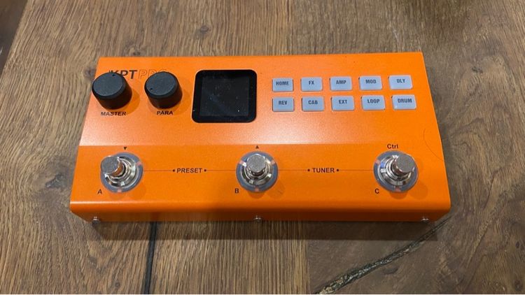 กีตาร์ไฟฟ้า เลสพอล Ip magnet multi effect มัลติ yuimer kpt pro kokko delay 5preset save  tap  รูปที่ 9