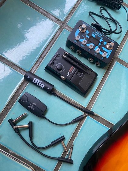 กีตาร์ไฟฟ้า เลสพอล Ip magnet multi effect มัลติ yuimer kpt pro kokko delay 5preset save  tap  รูปที่ 16