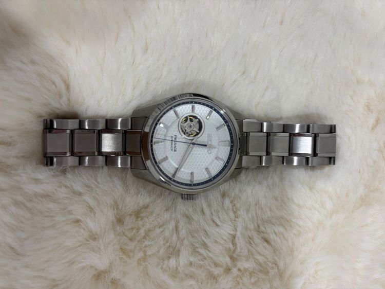 เงิน นาฬิกาข้อมือผู้ชาย Seiko Presage