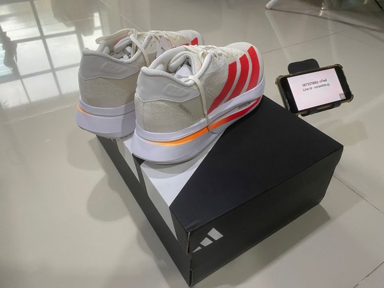 ขาย Adidas Adizero sl2 ตัวล่าสุด men 10.5 us 28.5 cm สีขาว ของใหม่ มือหนึ่ง  รูปที่ 5