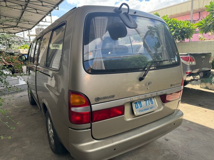 Kia Pregio 2005 รุ่นย่อยอื่นๆ Van ดีเซล ไม่ติดแก๊ส เกียร์ธรรมดา บรอนซ์ทอง รูปที่ 4
