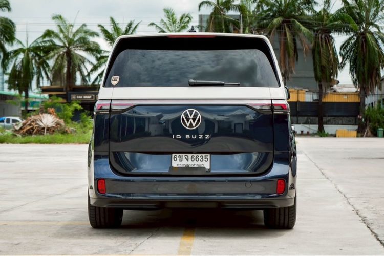 Volkswagen ID. Buzz 2023 Van ไฟฟ้า ไม่ติดแก๊ส เกียร์อัตโนมัติ เทา รูปที่ 4
