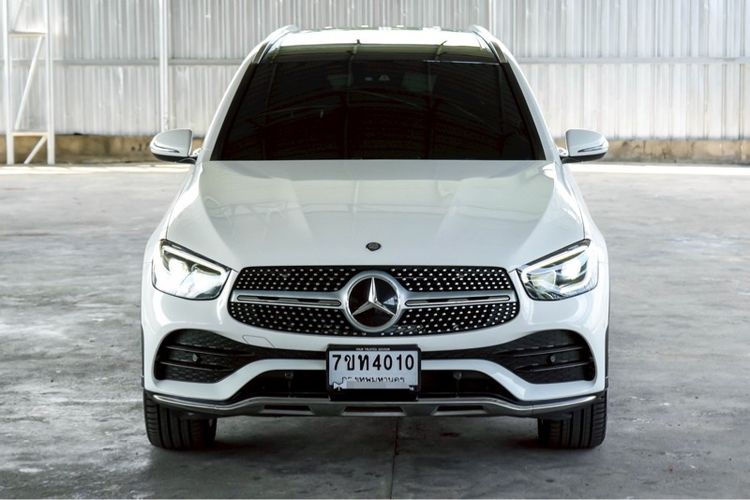 Mercedes-Benz GLC-Class 2023 GLC300e Utility-car ปลั๊กอินไฮบริด (PHEV) ไม่ติดแก๊ส เกียร์อัตโนมัติ ขาว รูปที่ 2