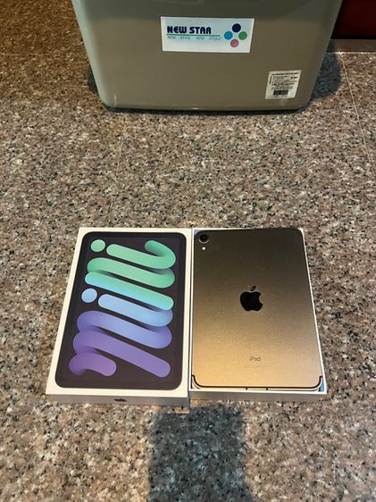 ขายๆๆถูกๆiPadMini6สีดำและขาว64กิ๊กWifi Celluer ใส่ซิมได้มีกล่องจอไม่เหลืองหายากคับสภาพสวยๆใช้งานดีถูกๆ รูปที่ 2