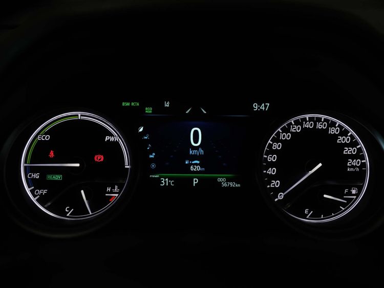 Toyota Camry 2022 2.5 HEV Premium Sedan ไฮบริด ไม่ติดแก๊ส เกียร์อัตโนมัติ เทา รูปที่ 4