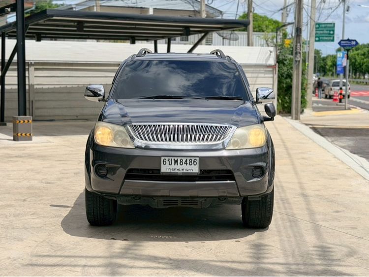 รถ Toyota Fortuner 2.7 V 4WD สี เทา