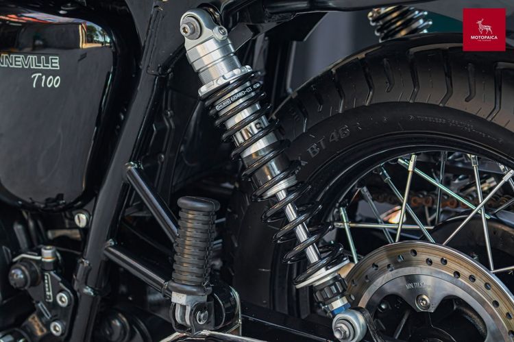 Triumph Bonneville T100 Black ปี2016 วิ่ง14,000Km. โช๊คOhlins  รูปที่ 9