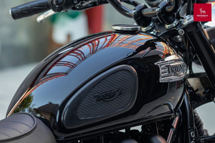 Triumph Bonneville T100 Black ปี2016 วิ่ง14,000Km. โช๊คOhlins  รูปที่ 12