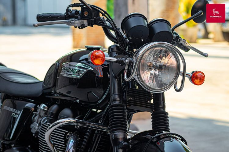 Triumph Bonneville T100 Black ปี2016 วิ่ง14,000Km. โช๊คOhlins  รูปที่ 10