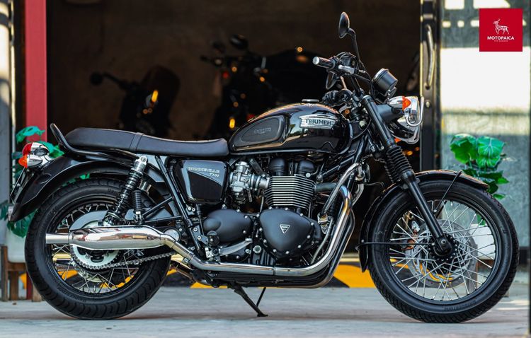 Triumph Bonneville T100 Black ปี2016 วิ่ง14,000Km. โช๊คOhlins  รูปที่ 2