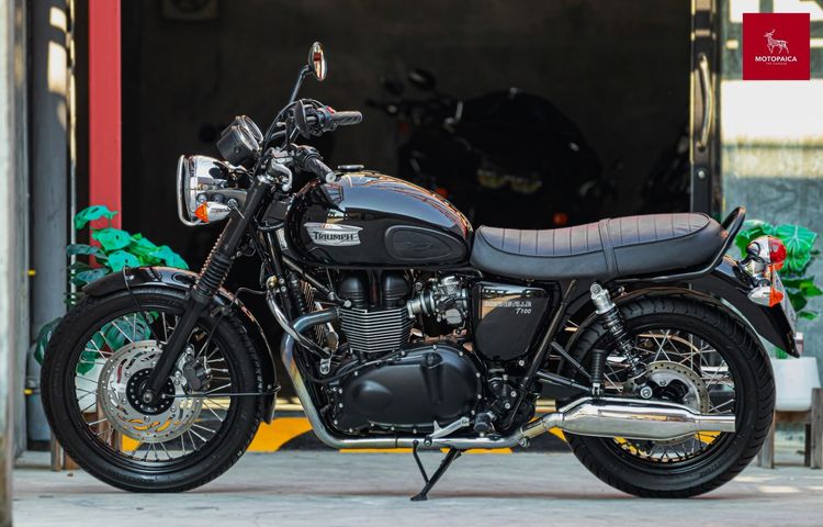 Triumph Bonneville T100 Black ปี2016 วิ่ง14,000Km. โช๊คOhlins  รูปที่ 3