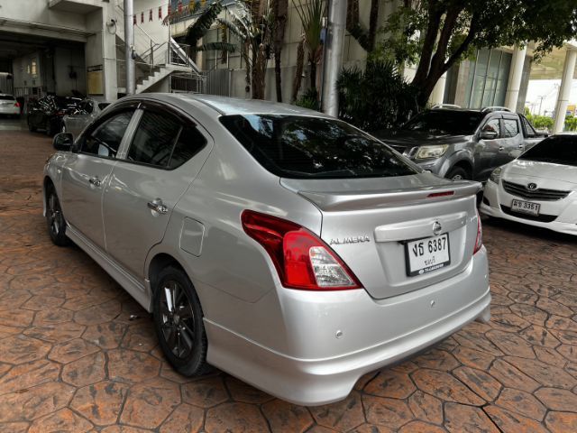 Nissan Almera 2017 1.2 V Sportech Sedan เบนซิน ไม่ติดแก๊ส เกียร์อัตโนมัติ เทา รูปที่ 4