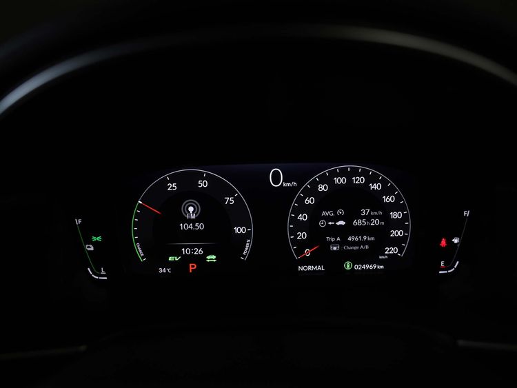 Honda Civic 2024 2.0 eHEV RS Sedan ไฮบริด ไม่ติดแก๊ส เกียร์อัตโนมัติ แดง รูปที่ 3