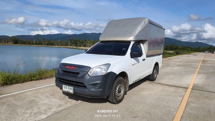 Isuzu D-MAX 2018 1.9 B Pickup ดีเซล เกียร์ธรรมดา ขาว รูปที่ 2