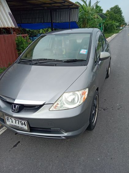 Honda City 2003 1.5 E i-DSi Sedan เบนซิน ไม่ติดแก๊ส เกียร์อัตโนมัติ เทา