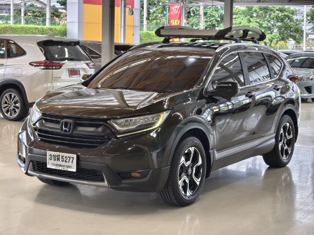 Honda CR-V 2017 2.4 EL 4WD Utility-car เบนซิน ไม่ติดแก๊ส เกียร์อัตโนมัติ เขียว รูปที่ 3