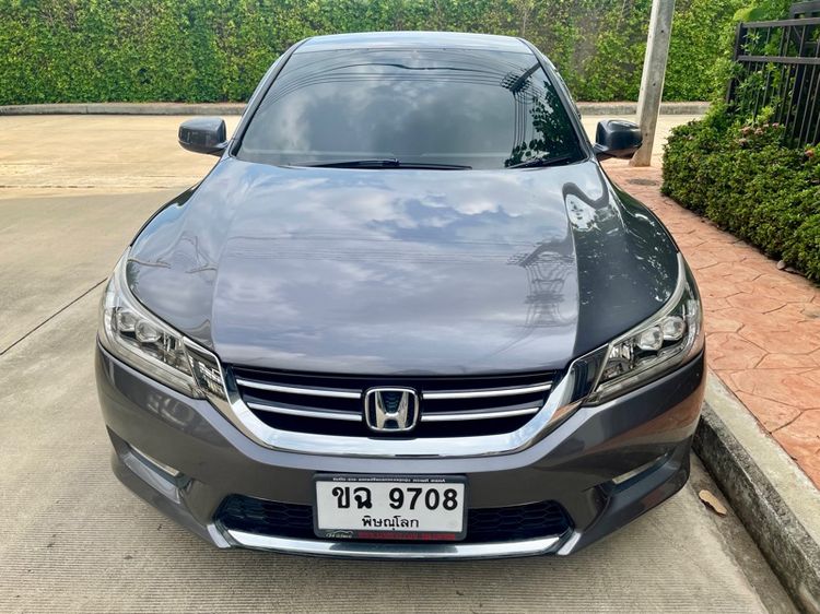 Honda Accord 2013 2.4 EL NAVI Sedan เบนซิน ไม่ติดแก๊ส เกียร์อัตโนมัติ เทา