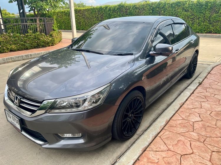 Honda Accord 2013 2.4 EL NAVI Sedan เบนซิน ไม่ติดแก๊ส เกียร์อัตโนมัติ เทา รูปที่ 2