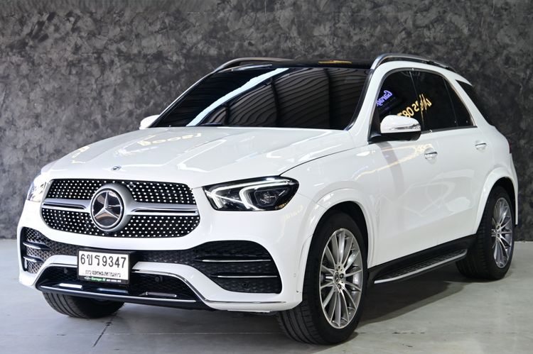 รถ Mercedes-Benz GLE-Class GLE300 สี ขาว