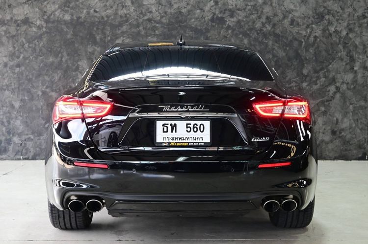 Maserati Ghibli 2019 3.0 Sedan ดีเซล เกียร์อัตโนมัติ ดำ รูปที่ 4