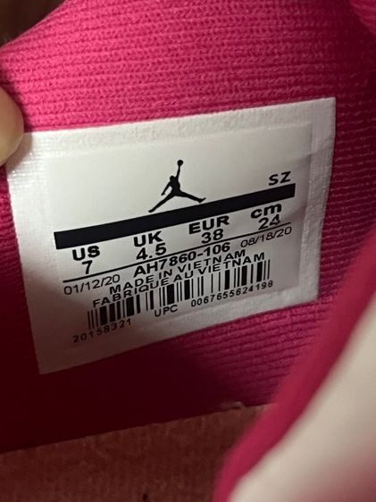 รองเท้าผ้าใบมือสอง Nike Jordan 11 Retro Low Pink Snakeskin (2019) ไซส์ 38 ราคา 390 บาทรวมค่าส่ง รูปที่ 14