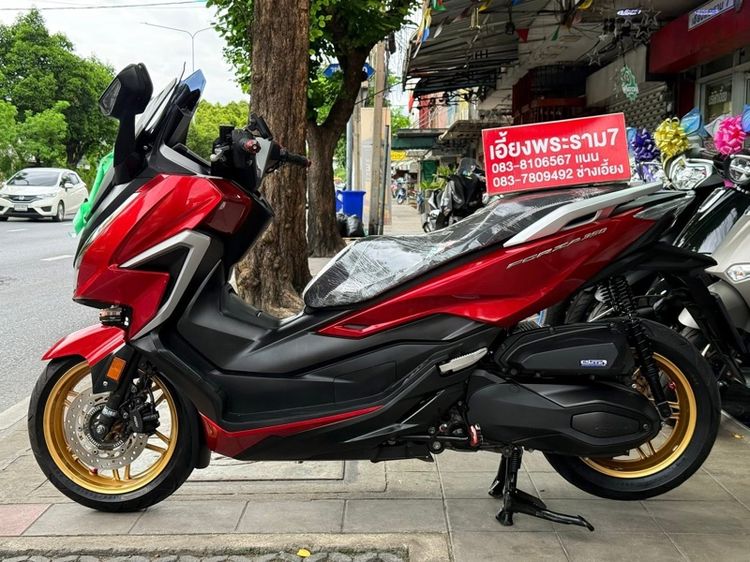 Forza350 สีแดง-ดำปี64 รถบ้านใช้งานเอง
