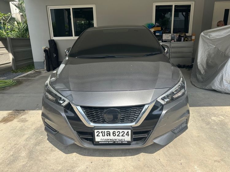 Nissan Almera 2021 1.0 V Sedan เบนซิน ไม่ติดแก๊ส เกียร์อัตโนมัติ เทา