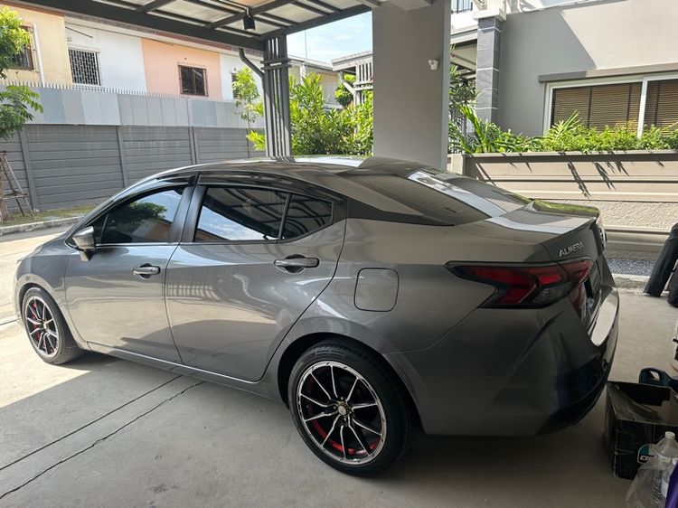 Nissan Almera 2021 1.0 V Sedan เบนซิน ไม่ติดแก๊ส เกียร์อัตโนมัติ เทา รูปที่ 3