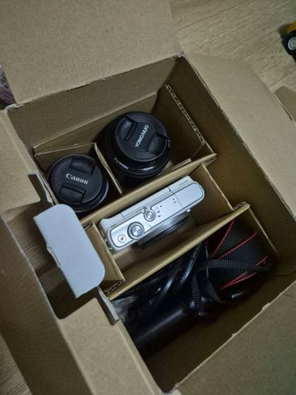  canon m10 เลนส์kit 15  45mm เลนส์ถ่ายหน้าชัดหลังเบลอ Yongnuo YN 50mm f1.8พร้อมเมาส์แปลง
 รูปที่ 2