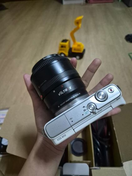  canon m10 เลนส์kit 15  45mm เลนส์ถ่ายหน้าชัดหลังเบลอ Yongnuo YN 50mm f1.8พร้อมเมาส์แปลง
 รูปที่ 9