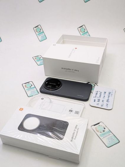 อื่นๆ 512 GB Xiaomi 17 Ultra Ram 16 Rom 512 สี Black เครื่องศูนย์ไทย สภาพใหม่เอี่ยม อุปกรณ์ครบยกกล่อง พร้อมชุด Photography Kit ประกันยาว เพียง 30,590 บาท