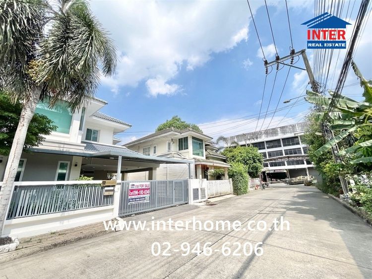 บ้านเดี่ยว 2 ชั้น 53 ตร.ว. หมู่บ้านเศรณี รามอินทรา109 ใกล้รถไฟฟ้าสายสีชมพู ซอยพระยาสุเรนทร์30 ถนนรามอินทรา ถนนพระยาสุเรนทร์ เขตคลองสามวา  รูปที่ 2