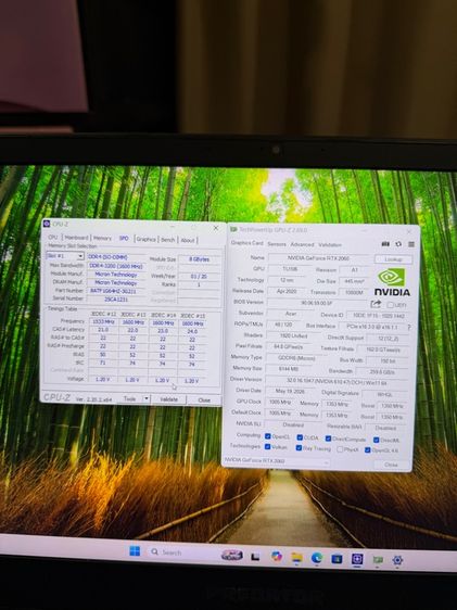 Notebook Acer Predator Triton 300 PT315-53S6 พร้อม RTX2060 เล่นเกม ทำงาน อื่นๆ ลื่นมากก สอบถามได้คัฟ รูปที่ 11