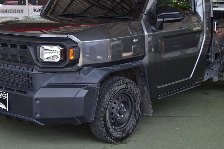 Toyota Hilux Vigo Champ 2024 2.4 LWB Single Cab Pickup ดีเซล ไม่ติดแก๊ส เกียร์อัตโนมัติ เทา รูปที่ 3